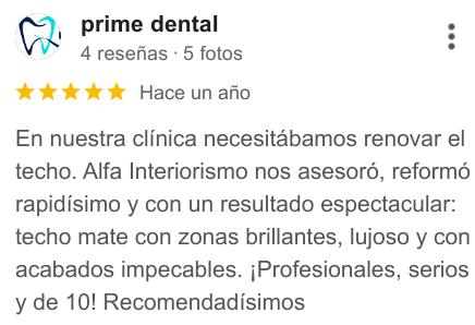 Comentario y opiniones sobre techos tensados